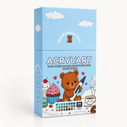 L'ACRYL'ART™ - Feutres Acryliques