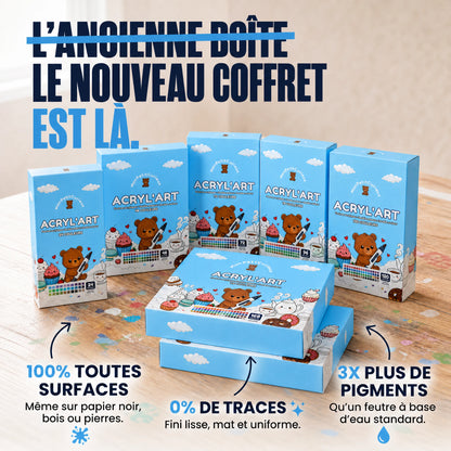L'ACRYL'ART™ - Feutres Acryliques