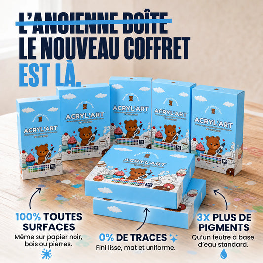L'ACRYL'ART™ - Feutres Acryliques