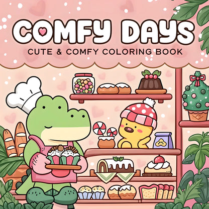 LE COZY'ART™ — Carnets de Coloriage Cosy